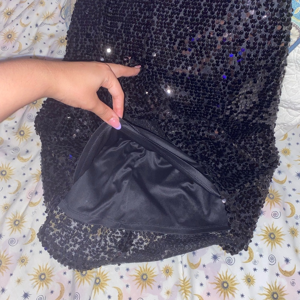 Express Prom Shimmer Dress - Picture 6 of 8